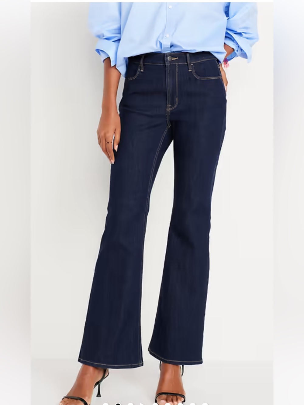 Old Navy Dark Navy Flare Jeans